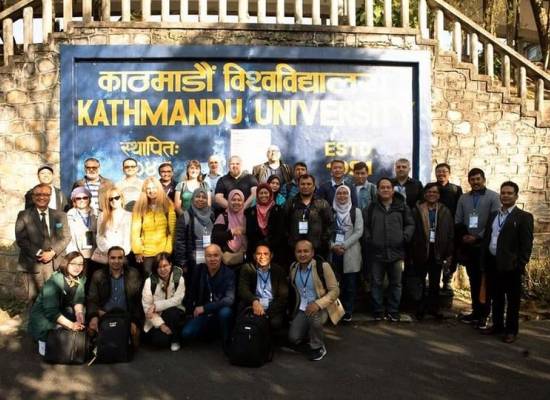 The Creative Technologies Learning Lab research team at the University of Kathmandu and Tribhuvan University, Nepal, November 2-4, 2022