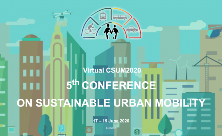 5o Συνέδριο Βιώσιμης Αστικής Κινητικότητας (Virtual CSUM2020) 