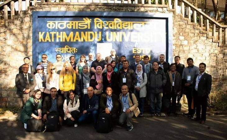 The Creative Technologies Learning Lab research team at the University of Kathmandu and Tribhuvan University, Nepal, November 2-4, 2022