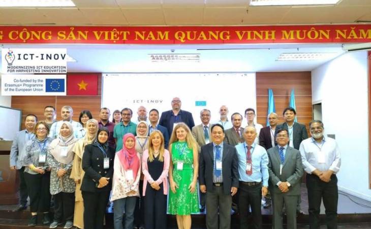 Consortium meeting of project ICT-INOV in Ho Chi Minh City, Vietnam